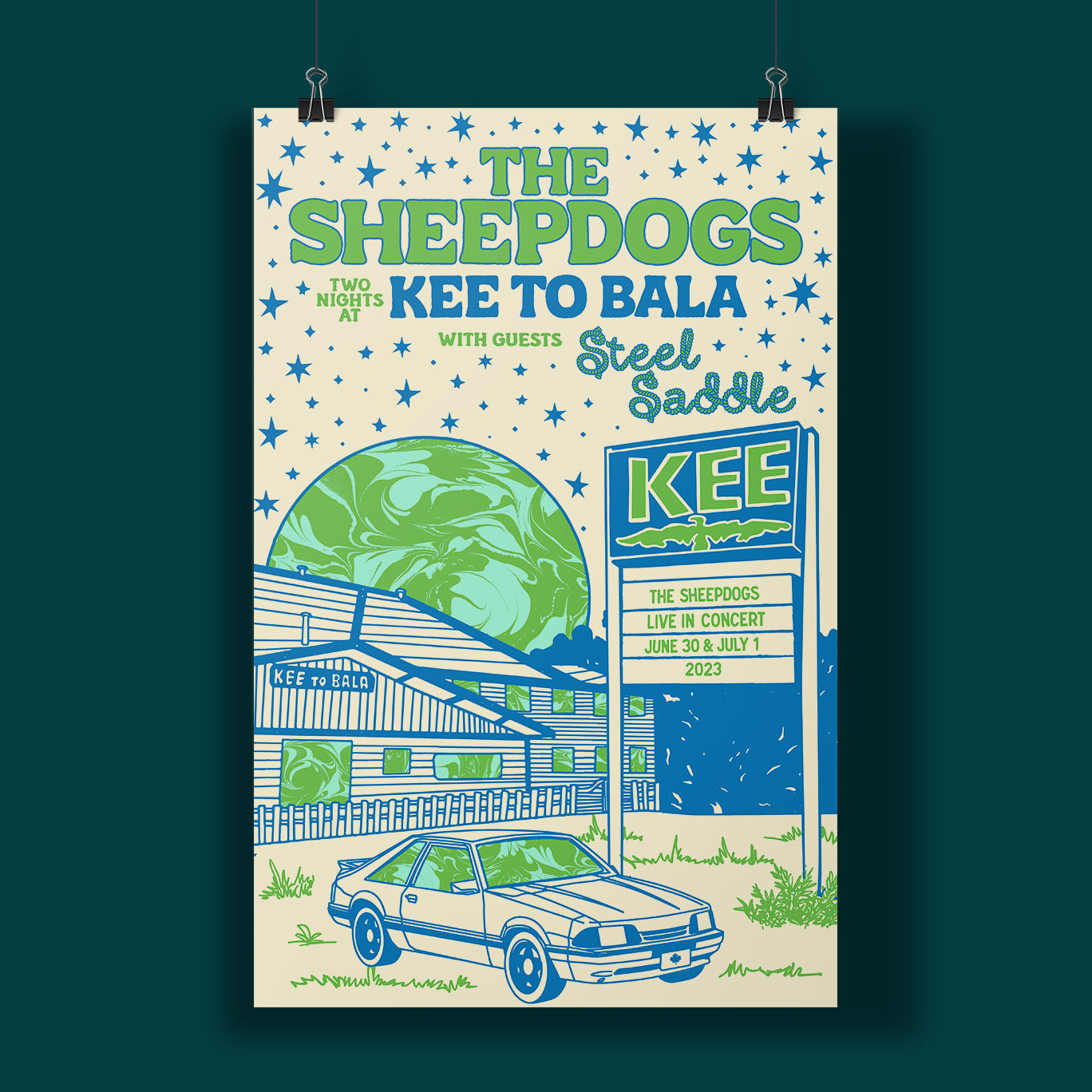 Kee to Bala Risograph
