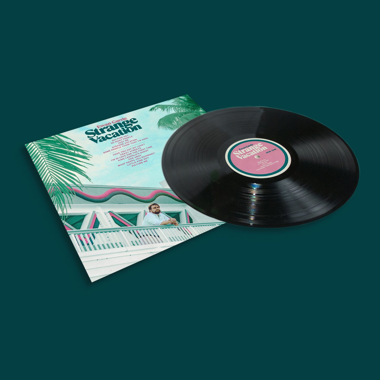 Ewan Currie - Strange Vacation - Black Vinyl - PREORDER