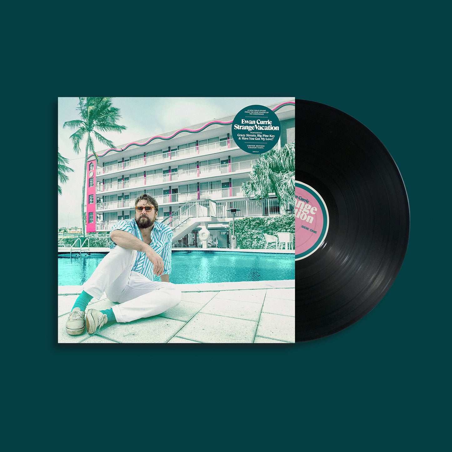 Ewan Currie - Strange Vacation - Black Vinyl - PREORDER