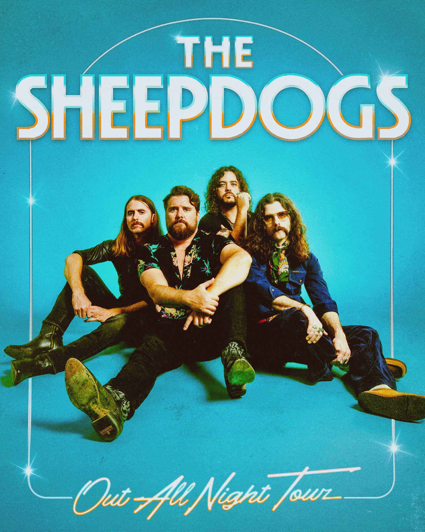 The Sheepdogs Out All Night Tour VIP - Zurich, CH - Dec 2