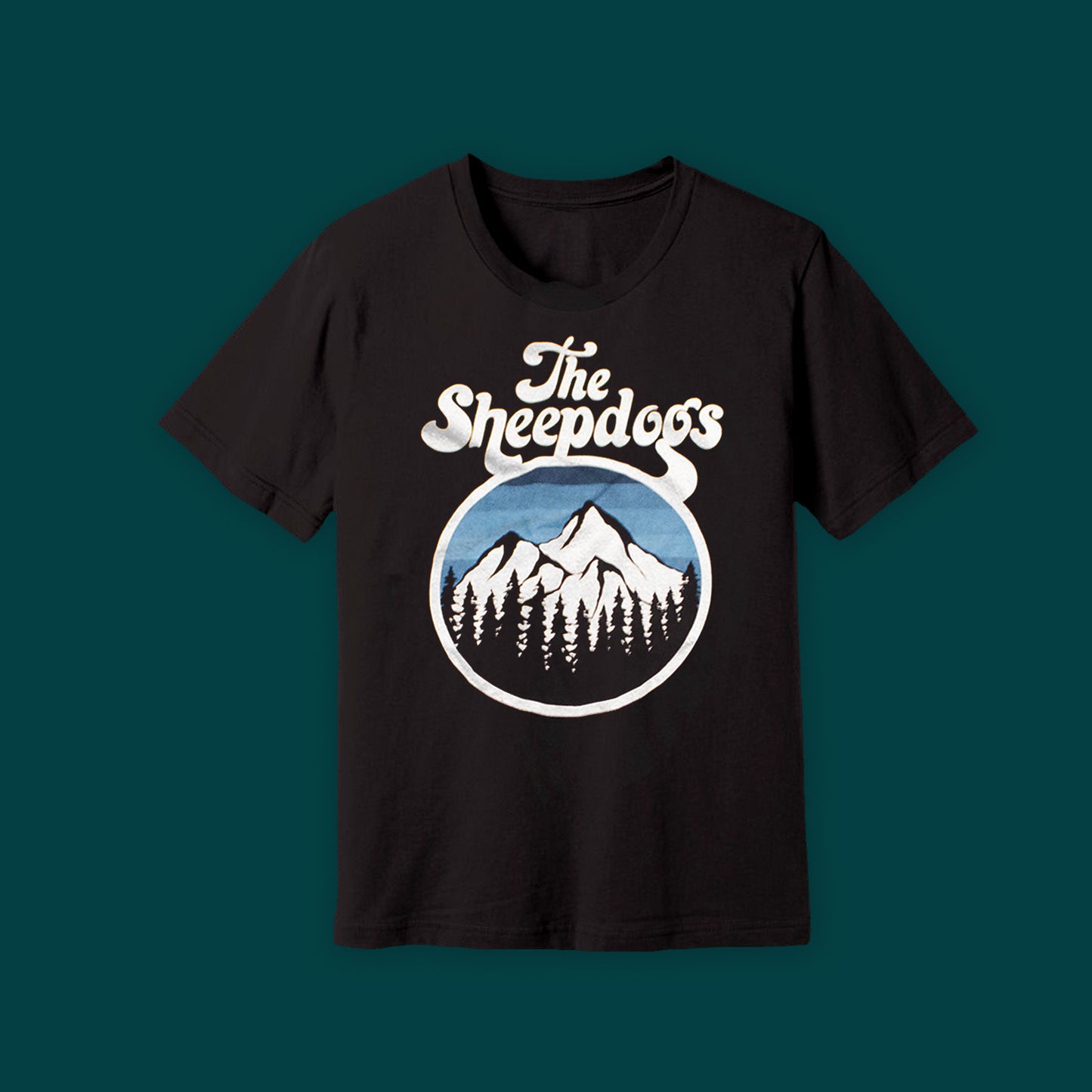 "The Sheepdogs" Mountain Tee (Big Logo)