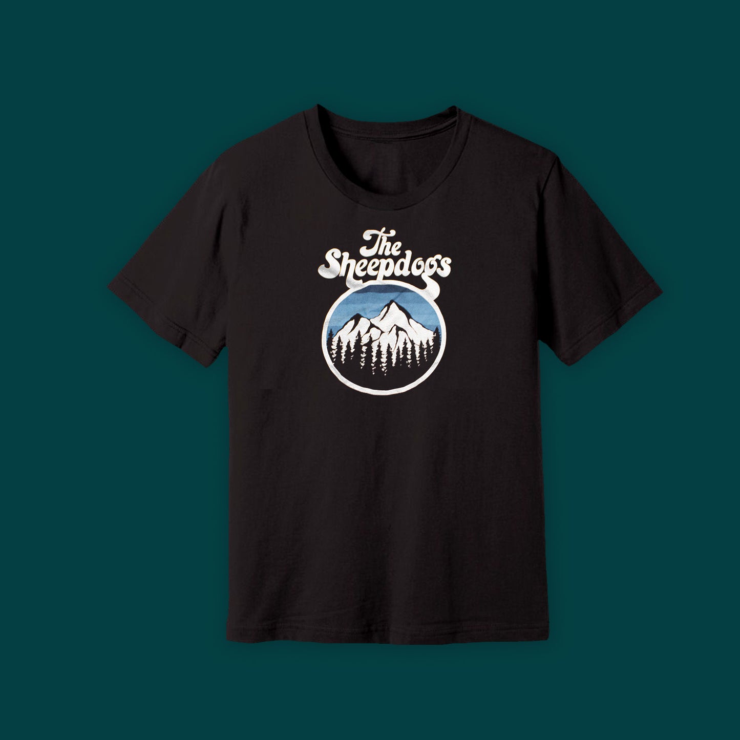 "The Sheepdogs" Mountain Tee (Small Logo)