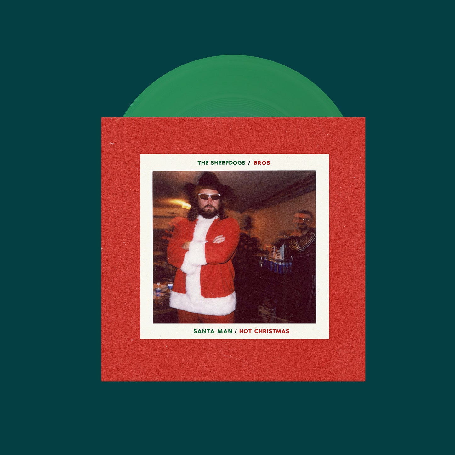 Santa Man/Hot Christmas - Sheepdogs / BROS Holiday 7"