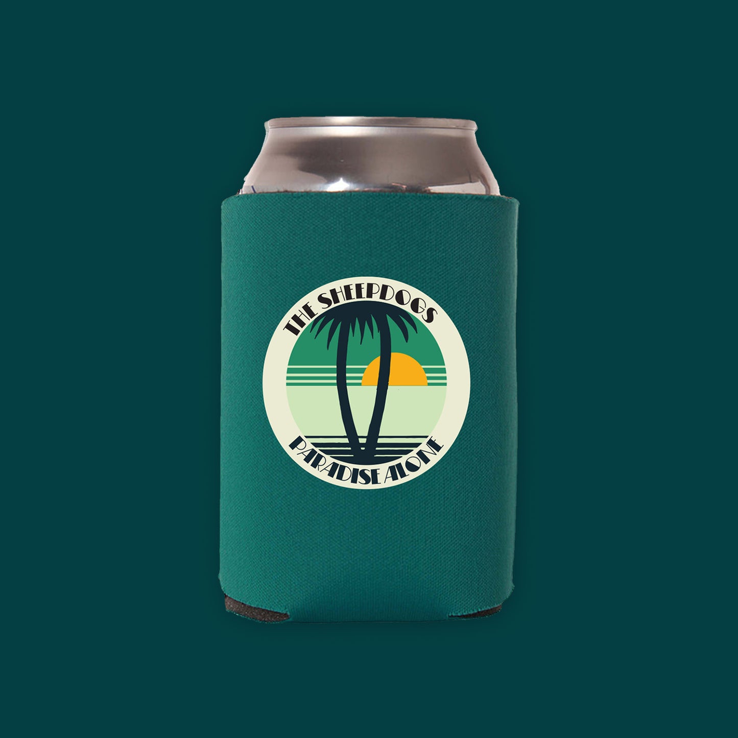 Paradise Alone Beer Koozie