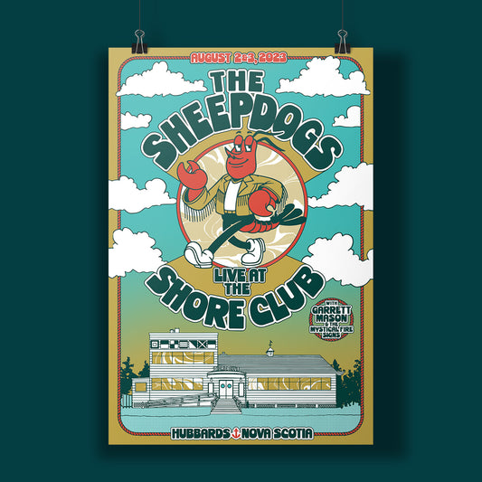 The Shore Club Screen Printed Poster