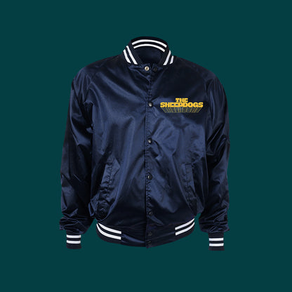 Navy Blue Bomber Jacket