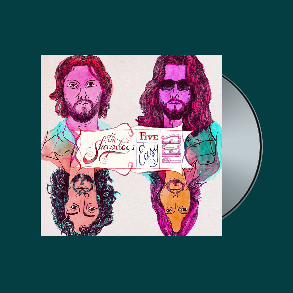 Five Easy Pieces CD The Sheepdogs Five easy pieces cd the sheepdogs