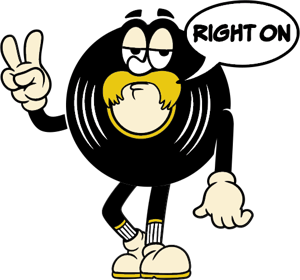 Right On Records mascot